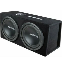 Memphis Audio SRXE212VP Powered Dual 12" Bass System

