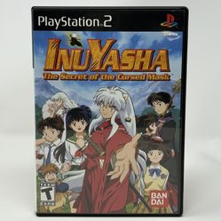 Inuyasha The Secret of the Cursed Mask (No Scratches) PS2 PlayStation 2