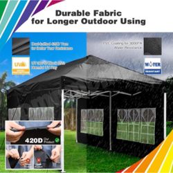 10x20 Pop Up Canopy Large Party Tent Shelter 10x20 With Sidewalls