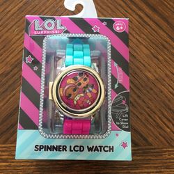 NWT L.O.L spinner LCD watch