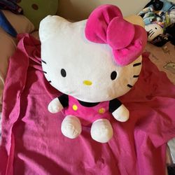 Hello Kitty Plush Back Pack