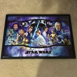 Star Wars: Original Trilogy Framed Art Print