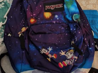JanSport x Disney Mickey Mouse Space Walk Galaxy Backpack – Discontinued