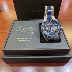 Shohei Ohtani Limited Edition Seiko Astron Watch