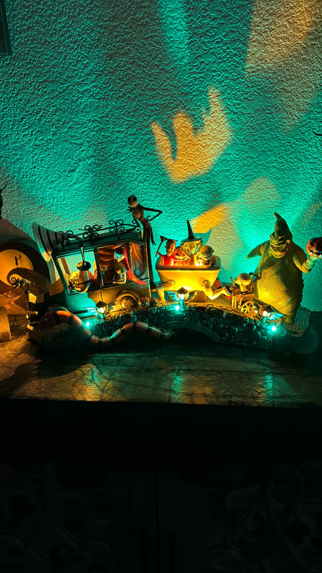 Nightmare Before Christmas Mayors Car Scene With Lights And Music
