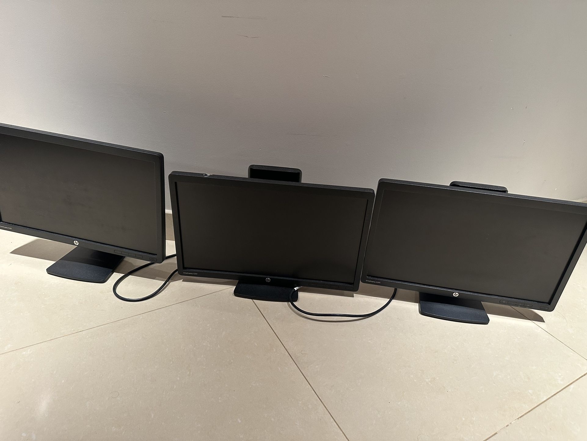 HP Elite Monitors E201