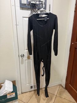 Black Cat Halloween Costume Catsuit