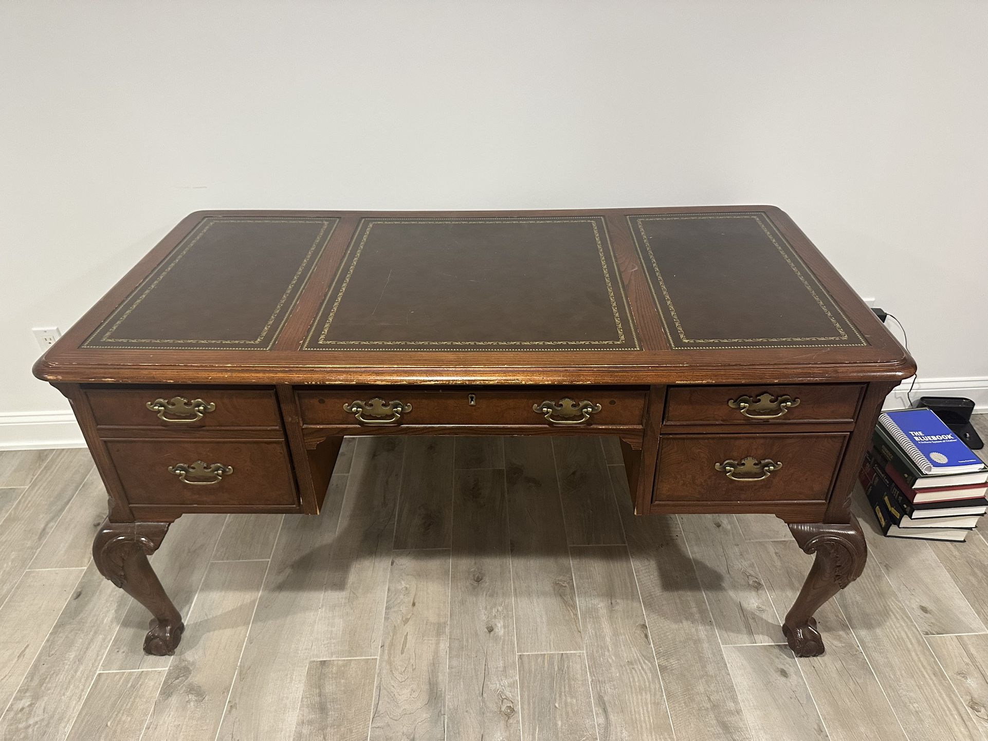 Antique Wood Desk