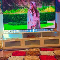 75’ Roku TV with TV Stand