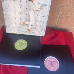 Whitney Houston The UnReleased Mixes Special Collector's Box Set Vinyl Record Only 2 Vinyl