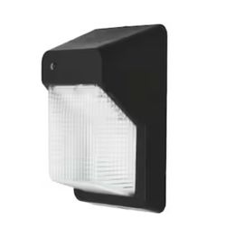 Commercial Electric 150W Eq. Integrated LED Bronze Outdoor Vertical Wall Pack, 3000 Lumens