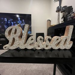 BLESSED SIGN “decor” 