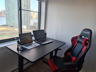 Standing Desk Set and Gaming Chair