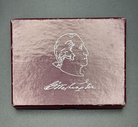 1982 George Washington Commemorative Proof Silver Half Dollar USA Coin 