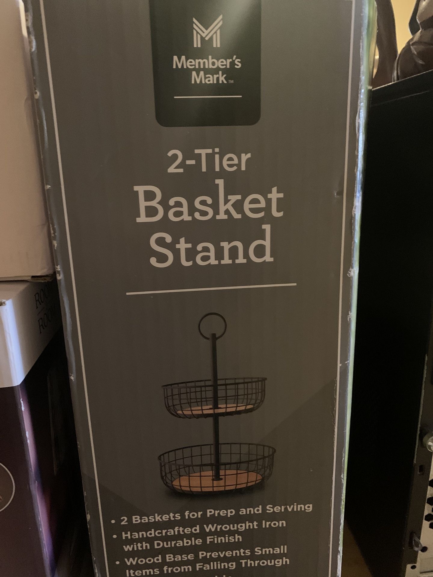 2 Tier Basket Stand