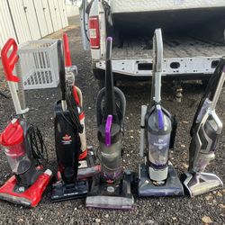 Multiple Upright Vacuums for Sale – Bissell / Dirt Devil