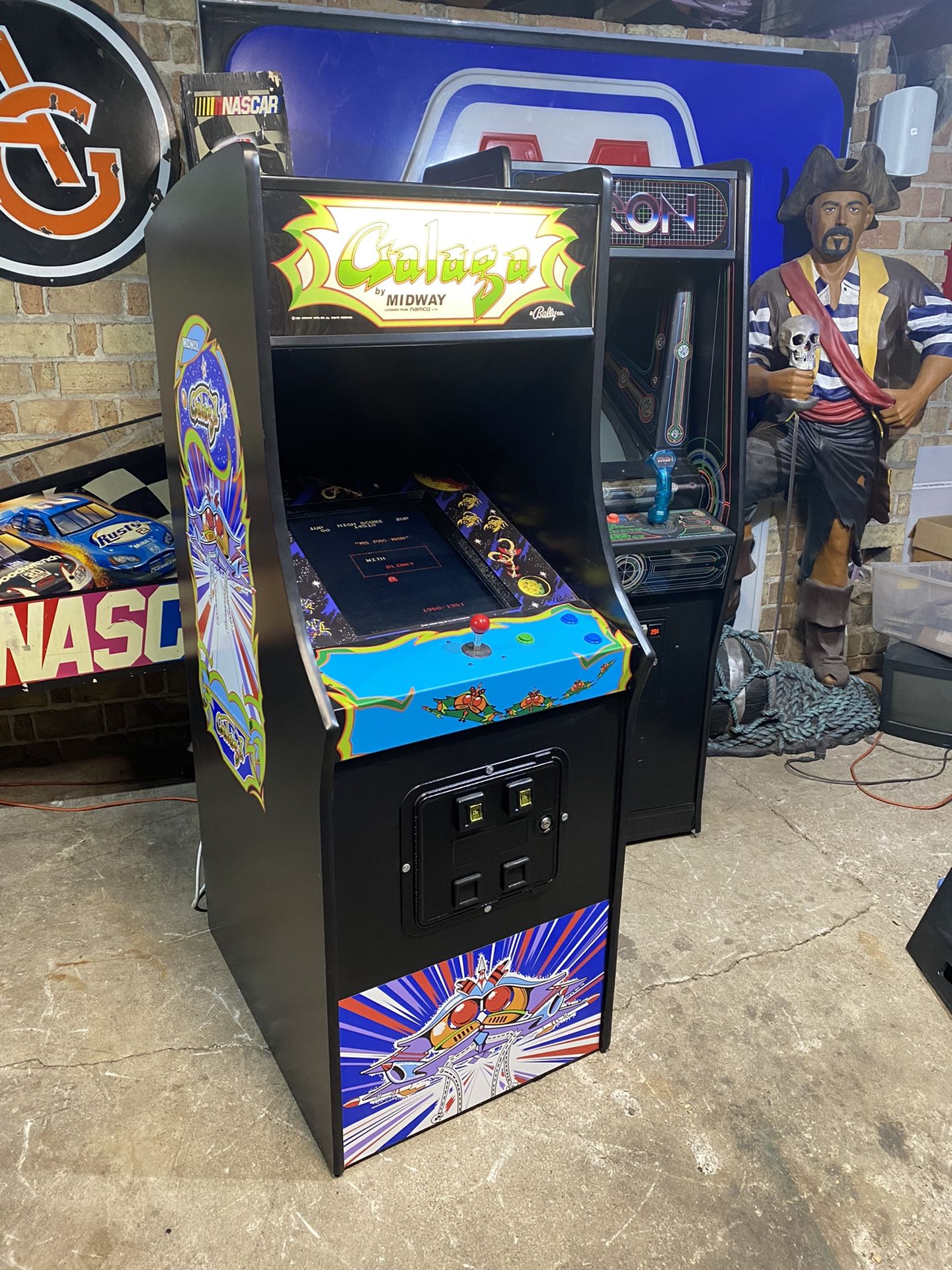 Galaga Arcade Machine Plays 60 Games