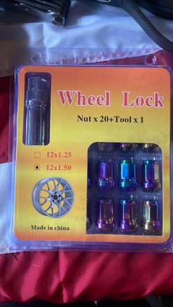 Lug nut set