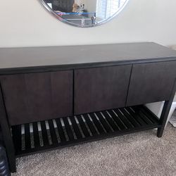 buffet table entertainment media console 