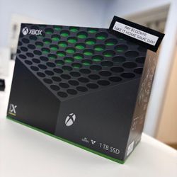 Xbox Series X Gaming Console New - Pay $1 DOWN AVAILABLE - NO CREDIT NEEDED