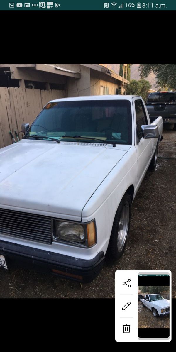 1984 Chevy S10 Short Bed for Sale in Los Angeles, CA - OfferUp