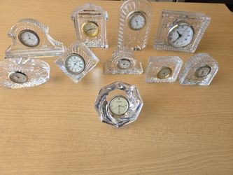 Waterford Crystal Clock Collection
