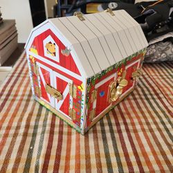 Melissa and Doug latches barn