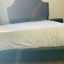 Queen Bed Frame & Bamboo Mattress & Side Storages & Set FREE DELIVERY INSTALLATION