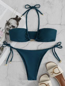 Halter tie Bikini 