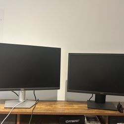 2x 24” Dell Monitors (Can Be Sold Separately)