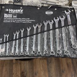 Husky 15 Piece Wrench Set
