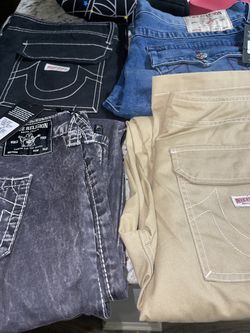 Authentic designer Clothes jeans True religion