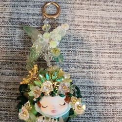 Beautiful Bag Charm or Car Charm