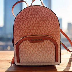 Jaycee Medium Ombré Signature Logo Backpack