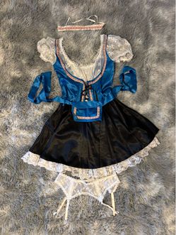 Halloween costume Fredericks of Hollywood Oktoberfest Beer Girl Corset
