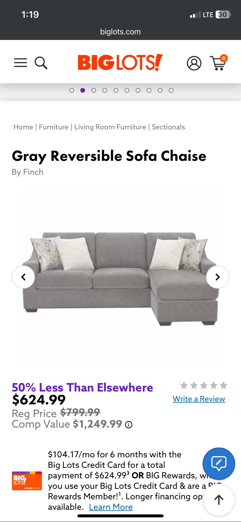 sectional grey MUST SELL Make Offer!