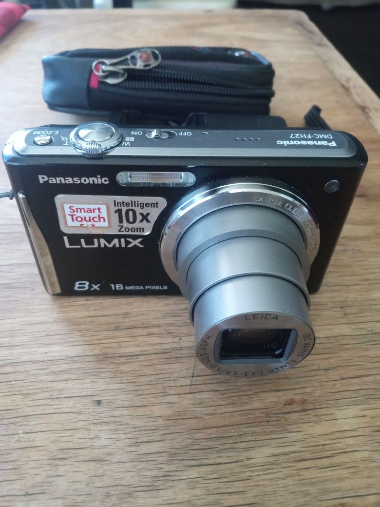 PANASONIC SMART TOUCH DIGITAL CAMERA 3.0" LCD TOUCH 10X OPTICAL ZOOM 16 MEGAPIXELES TESTED WORKING GREAT