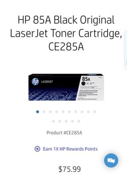 HP LASERJET PRO 85A Black Print Cartridge 