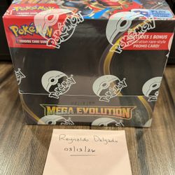 Pokémon Mega Evolution Booster Box (Enhanced)