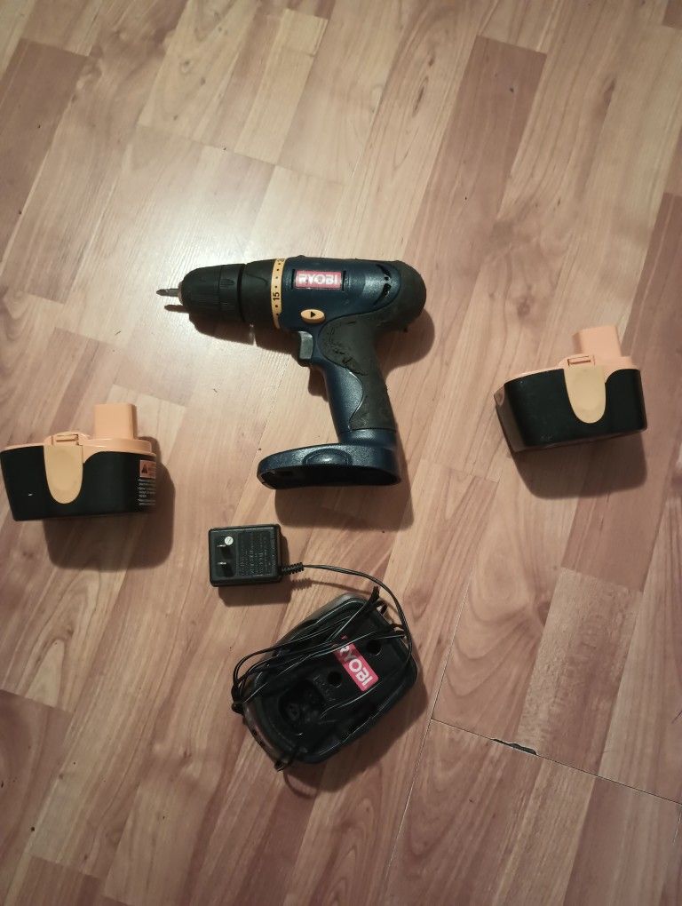 Ryobi Drill Set
