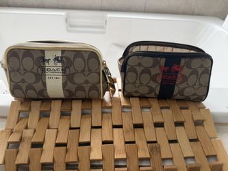Coach Make Up Bags, 2 Small Bags