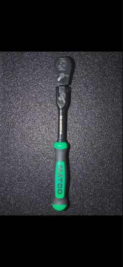Slightly used Matco AFR68BLFG 1/4” Drive 80-Tooth Locking Flex Ratchet in excellent condition.