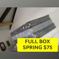 Full BOX SPRING ONLY 