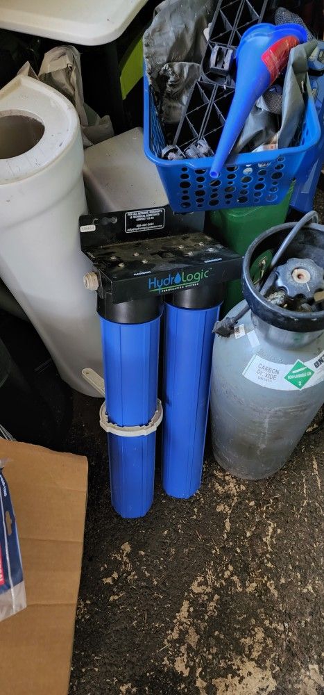 Large Water Filtration System.