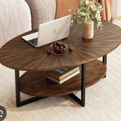 Oval Coffee Table