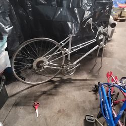 1970s-1980s Vintage Touring Bicycle Frame