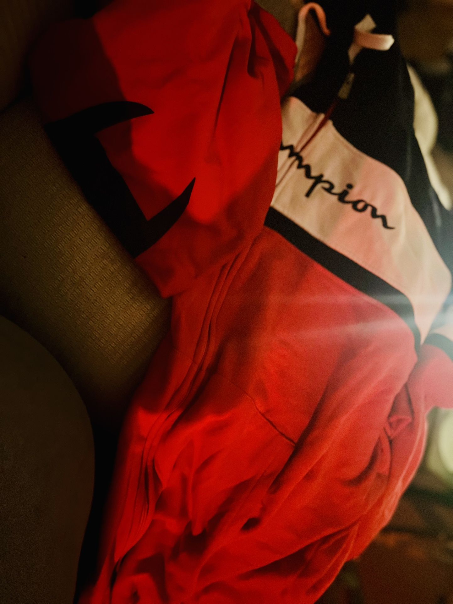 Champion Hoodie T-Shirt Set 45$