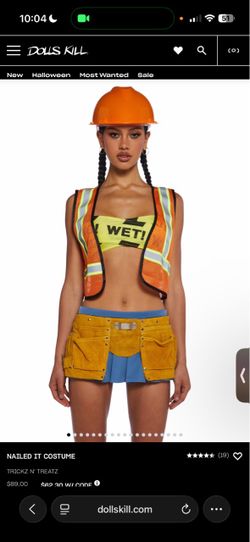 Construction worker costume