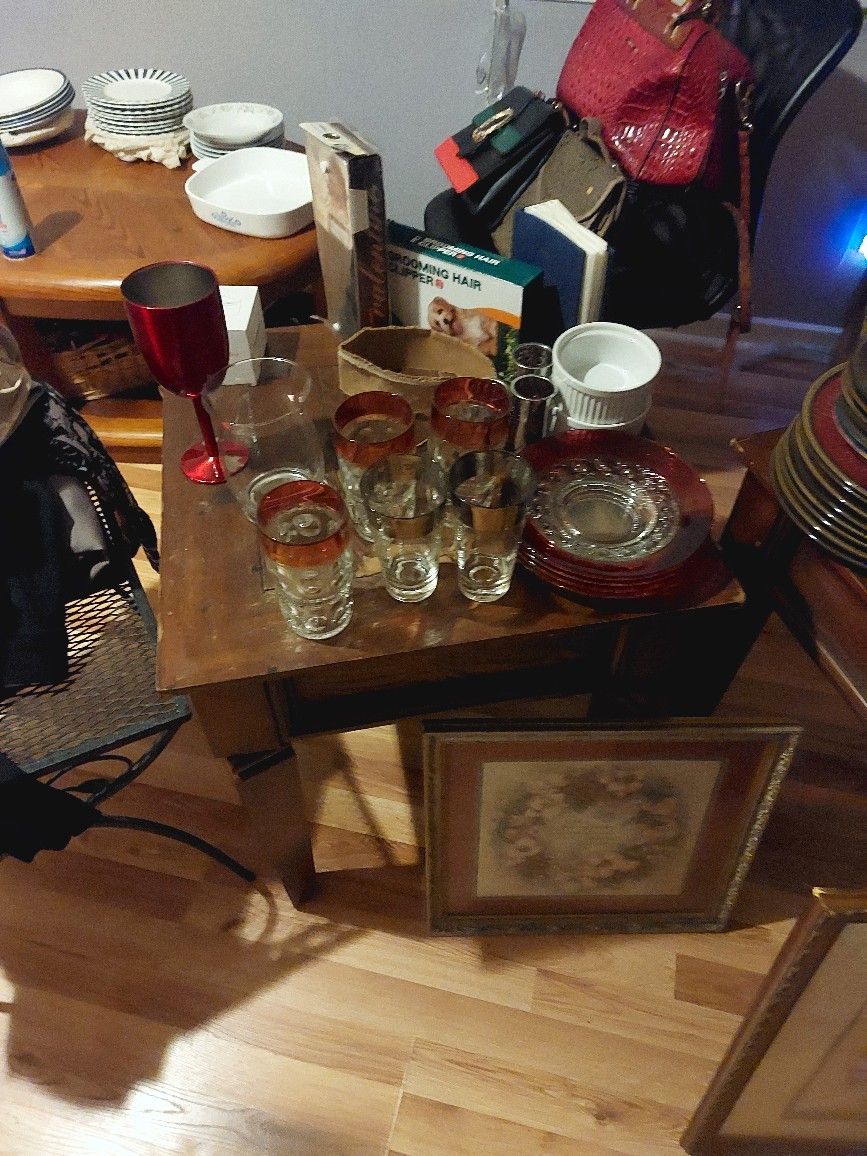 Dishes.