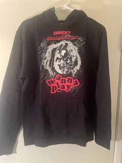 Chucky Black Hoodie - Men’s Size Small And Medium 